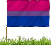 Rainbow Gay Flag - Rainbow Pride Gay Lesbian Bisexual Flags with Grommets | Rainbow Gay Pride Garden Banner Outdoor Decor