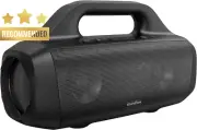 Anker Motion Boom Speaker, Outdoor, IPX7, 24H Playtime, BassUp, App, Handle