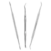 3Pcs cuticle tool kit nail care tools ingrown toenail tool Toe Nail Care Tool