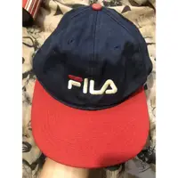 在飛比找蝦皮購物優惠-二手 古著 早期 Fila 老帽 棒球帽 Vintage c