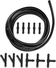 Alipis 1 Set Cleaning Hose Kit Hose Car Parts Windshield Washer Line Windshield Wiper Fluid Plastic Black