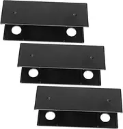 KONTONTY 1 Set Under Desk Laptop Mount Bracket Sturdy Wall Mounted Holder for Keyboards Routers Space Saving Computer Accessory for Tidy Work Areas Easy Installation Durable Design