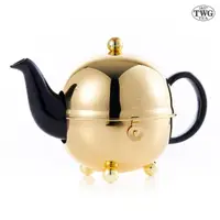 在飛比找momo購物網優惠-【TWG Tea】爵士金現代藝術系列茶壺(黑色/900ml)