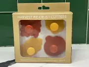 Sur La Table Fall Harvest Pie Crust Cutters Maple & Oak Leaf Acorn & Pumpkin