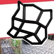 Reusable Concrete Path Maker Mold Stepping Stone Paver for Lawn Patio Yard
