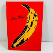 Andy Warhol Red Banana Hardcover Journal / Notebook! Unused!
