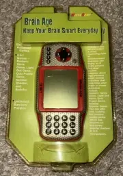 Brain Age Keep Your Brain Smart Everyday Handheld Electronic Game New