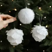 6PCS Christmas Balls DIY Baubles Xmas Tree Hanging Pedant Ornament Party Decor
