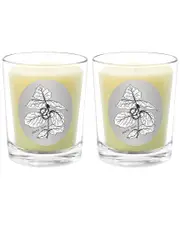 Qualitas Candles Hazel Tree Two Scented Beeswax Candle Set