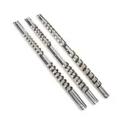 Socket Organizer Set, 3-Piece Metal Socket Holders/Socket Sliding Rail, 1/4