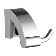 ECKOREA® Polished Chrome Robe & Towel Hook ECK-260O Durable Zinc Alloy Screw-in
