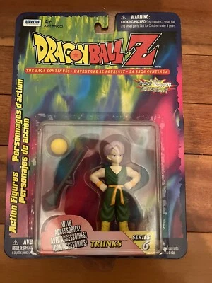 1999 Dragon Ball Z The Saga Begins Irwin Toys TRUNKS series 6