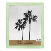 Country Chic 1.5" Wood Frame, 2mm glass and backing 16x20"-Mint Julep-2 Pk