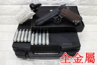 在飛比找Yahoo!奇摩拍賣優惠-台南 武星級 iGUN M1911 手槍 CO2槍 黑 實木