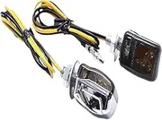 Motorcycle Brake Lights For F800GS F900R F800R R1200RT F850GS F900XR S1000RR S1000XR S1000R HP4 F650GS F750GS 12V 6mm Motorcycle Turn Signal Light Indicators Lamp(2 Pcs-B)
