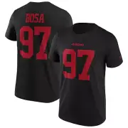 NFL T-Shirt San Francisco 49ers Nick Bosa 97 Black Graphic Football Jersey