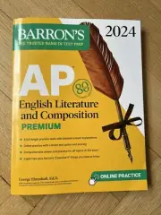 Barron's AP English Literature and Composition PREMIUM 2024 Paper & Online Tests
