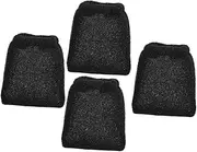 Hair Dryer Nozzle Sponge Cover 4pcs Universal Diffuser Attachment Soft Material for Gentle Drying Home