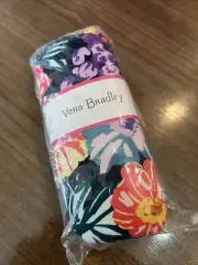 NEW Genuine Vera Bradley HAPPY BLOOMS Clamshell Hard Sunglasses Eyeglasses Case