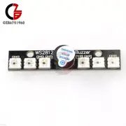 WS2812B LED Active Buzzer 5V 6x RGB Chips LED Indicator for NAZE32 Matek Arduino