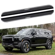 Stainless Black Running Board fits for Rivian R1S 2022-2025 Side Step Nerf Bar
