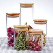 Glass Jar Sealed Coffee Container Storage Jars with Lids Food Containers