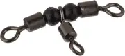 Thundermist Lure Company T-Turn 3-Way Swivel 35 lb Rating Tangle Free Tackle