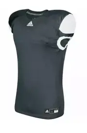Adidas Youth Press Coverage Football Jersey Onix/White Gray NWT Size 3XL