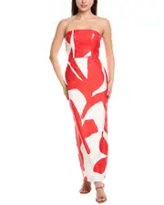 Milly Orion Jacquard Column Gown