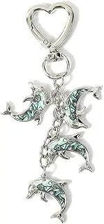 [SENFAI] Purse Charms Bag Charms For Handbags Charms With Clasp Zipper Pull Charms For Jewelry Making Stainless Steel Keychain
