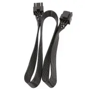 CPU 8 Pin Male to CPU 8 Pin (4+4 pin) Male EPS-12V Motherboard Power Adapter Cable for Corsair Modular Power Supply 60cm Black