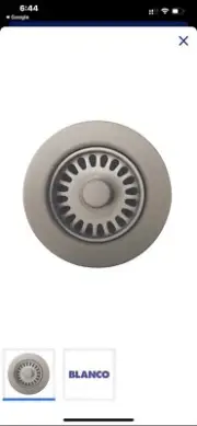 2 Blanco 441324 Sink Disposal Waste Strainer: Truffle