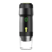 Portable Capsule Coffee Machine One-Touch Espresso Machine Cold & Hot Brew Rechargeable 7500mAh Battery Supports Capsule