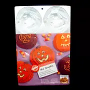 WILTON Mini Pumpkin Baking Pan w/ 6 Molds 1.5" Deep Factory Sealed 2105-1499