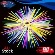 100pcs Mixed Color Glow Sticks Bracelets Light Party Glowsticks Glow In The Dark
