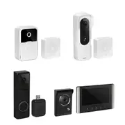 Kvenland Video Door Bell WiFi Ring Doorbell Camera Wireless Intercom Security Monitor