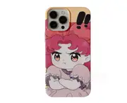 037 2Pcs Cartoon Phone Case, Smartphone Protective Case for Phone15