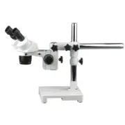 AmScope SW-3B13X 5X-10X-15X-30X Stereo Microscope with Single-Arm Boom Stand