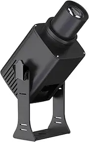 HaisuLume 80W Custom Logo GOBO Projector Light, IP67 Waterproof LED for Industrial & Outdoor Events, Parties, Weddings