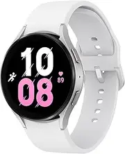 Samsung Galaxy Watch 5 (44 mm) LTE - Smartwatch Silver, Silver (Renewed)
