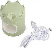 Mini Nail Polish Gel Dryer Soft Lighting Portable Nail Gel Curing Lamp 6pcs Light Chips (Green)