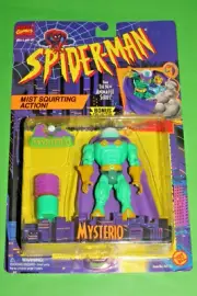 1995 MARVEL Spider-Man Animated Series Mysterio ACTION FIGURE TOY BIZ SEALED