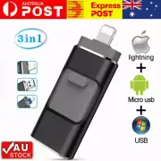 Portable OTG 64GB USB 3.0 Flash Drive Photo Memory Stick For IPhone iPad PC