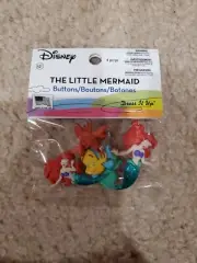 Little Mermaid w Sebastion & Flounder ~ Disney License ~ Jesse James Dress It Up