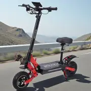 11" Tire Electric Scooter 2000W 80KM/H 60KM Off Road Foldable Adult E-Bike