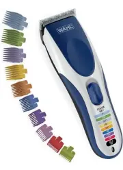 Wahl 09649P Color Pro Cordless Rechargeable Hair Clipper/Trimmer Color-Coded