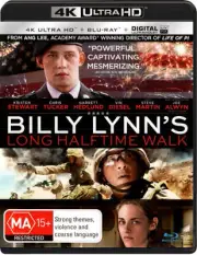 Billy Lynn's Long Half Time Walk 4K UHD Blu-ray / Blu-ray | Region Free