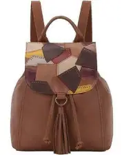 The Sak Womens Avalon Leather Convertible Backpack Brown Large