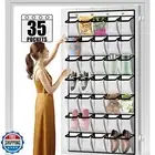 Aheroi 35 Pockets Large Over the Door Organizer, Breathable Mesh Pockets Shoe