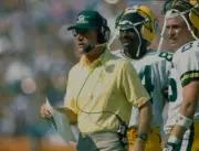 Lindy Infante Head Coach Green Bay Packers during the National Fo- Old Photo